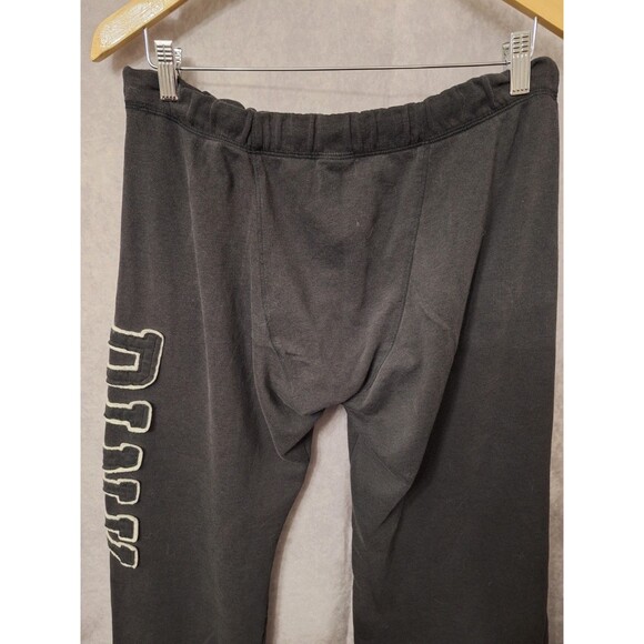 Y2K Victoria's Secret PINK Wide Leg Sweatpants Sz XS Puff Letters Relaxed Baggy - Picture 9 of 10